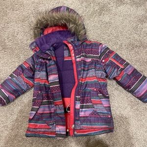 Like new girls ski jacket - worn for one week on ski vacation.